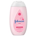 Johnson's Moisturizing Mild Pink Baby Lotion with Coconut Oil for Delicate Baby Skin, Paraben-, Phthalate- & Dye-Free, Hypoallergenic & Dermatologist-Tested, Baby Skin Care, 27.1 Fl. Oz - Image 5